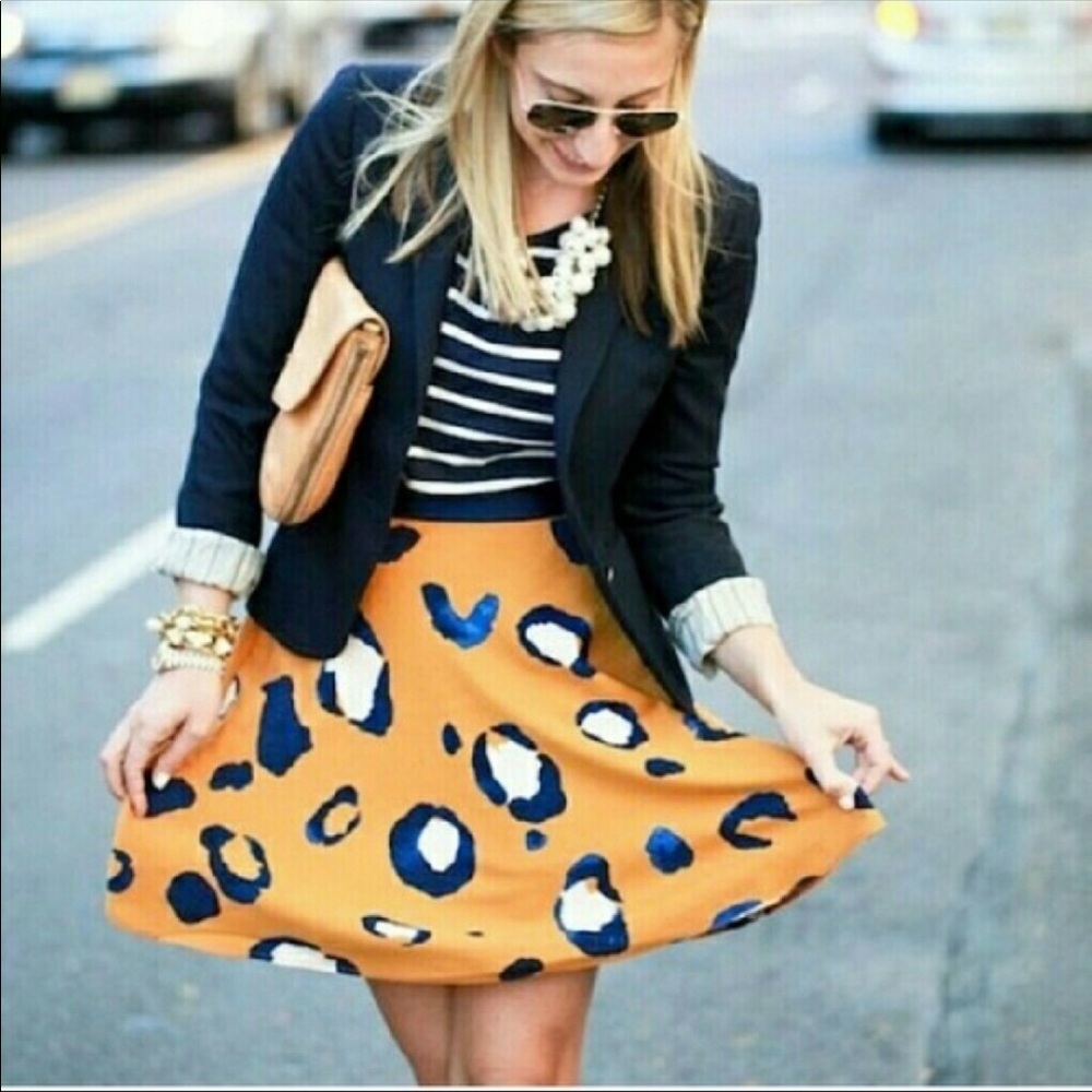 Philip Lim x Target Leopard Skater Circle Skirt